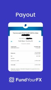FundYourFX Payout Proof
