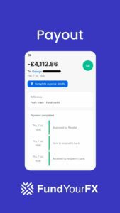FundYourFX Payout Proof